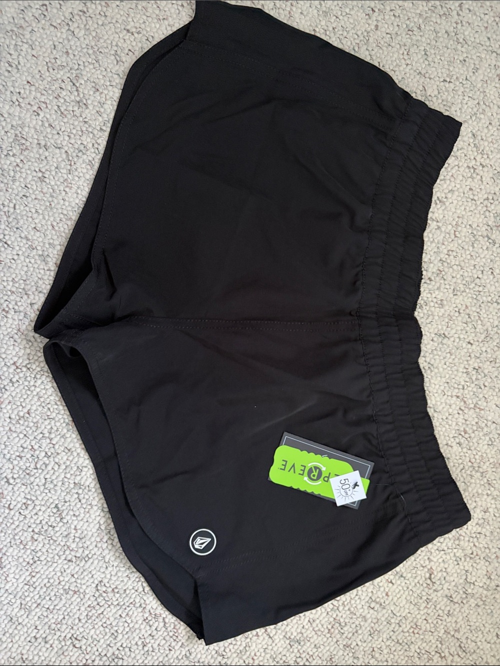Volcom Black Women's Athletic Shorts